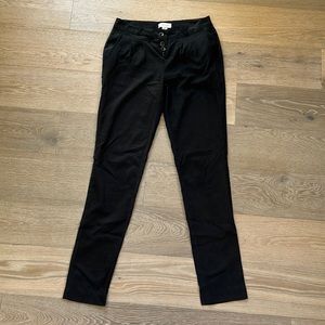 Forever 21 Soft Black Slack Trousers Size 24